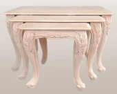 Zigon Sehpa 90364 Model HAM Aslan Ayak Lüks Oyma Klasik Kayın Kaplama El Yapım thumbnail 3