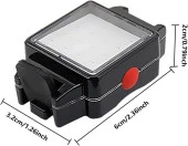 Forte Gt 6169 Bisiklet Arka Işık 3 Modlu 120 Lümen USB Şarjlı Güçlü Arka Stop - 9