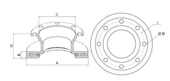 DISK RENAULT 180-220 ARKA - 2