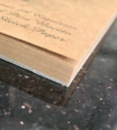 Kraft Kağıt A5 Eskiz Defteri 90 gr. Spiralli 50 Yaprak Sketchbook - 3