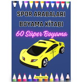 Spor Arabaları Boyama Kitabı - 1