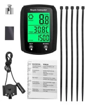 FORTE GT 6146 Kablolu Kilometre Saati Bisiklet Hız Ölçer Km Saati Yol Bilgisayarı - 3