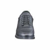 Siyah Dikiş Detaylı Bağcıklı Erkek Ayakkabı thumbnail 4