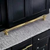 Petek Lüx 224 Mm Gold Altın Mobilya Mutfak Dolabı Çekmece Dolap Kulpu Kulpları Kulp Kulbu Metal thumbnail 7