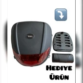 BİKE SKY TİEN 32 LT MOTOSİKLET ARKA ÇANTA (( 2024 YENİ ÜRETİM YENİ MODEL )) SIRT DAYAMA ÇANTA YASTIĞI HEDİYELİ thumbnail 1