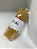 Clasy Ranforce Lastikli Çarşaf Seti Tek Kişilik Düz Hardal - 2