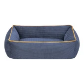 Pet Comfort Golf  Kedi ve Köpek Yatağı Parliament Mavi w Hardal Biye XS 55x45cm thumbnail 1