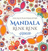 EVRENSEL MANDALA RENK RENK-ÇİÇEKLER - 1