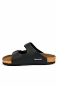 Slazenger LENS NUBUK Erkek Terlik Siyah - 4