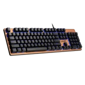 GAMDIAS AURA GK1, USB Kablolu, Ingilizce, Çok Renkli Arka Aydinlatma, Red Mekanik Switch, Brown Edition, Gaming Klavye - 2