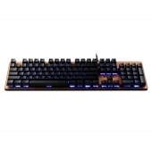GAMDIAS AURA GK1, USB Kablolu, Ingilizce, Çok Renkli Arka Aydinlatma, Red Mekanik Switch, Brown Edition, Gaming Klavye - 4