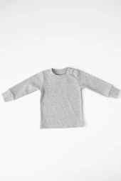 Gots Sertifikalı %100 Organik Pamuk Sweatshirt ve Pantolon Takım (0-4yaş) - 2