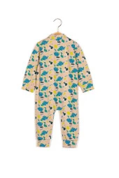 Erkek Bebek Dinazor Baskılı Tulum - 2