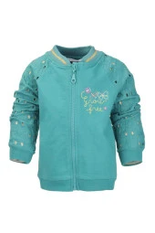 Kız Bebek Yeşil Grow Free Dantelli Kollu Sweatshirt (9ay-4yaş) - 3