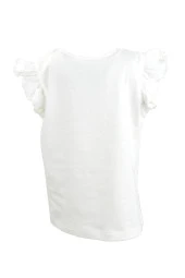 Kız Bebek Ekru Bisiklet Baskılı T-Shirt (9ay-4yaş) - 2