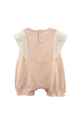 Kız Bebek Little Beauty Fistolu Çıtçıtlı Tulum (3-24ay) - 5