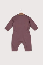 Kız Bebek Beli Lastikli Cepli Tulum (3-24ay) - 2