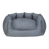 Pet Comfort Barcelona  Kedi ve Köpek Yatağı Eco Gri 75x65cm - 1
