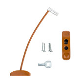 Çelik Halatlı Pvc Pencere Çocuk Emniyet Bebek Güvenlik Kilidi - 3