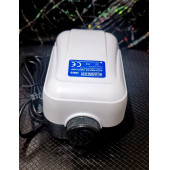 Aquawing Aq828 Çift Çıkışlı Derece Ayarli Akvaryum Hava Motoru 5w 2X3L/MİN thumbnail 2