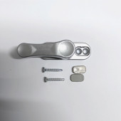 Pvc Kapı Pencere Metal Çekmeli Çocuk Emniyet Güvenlik Kilidi - 2