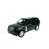 1:24 Ölçek Metal Model Super Suv Çek Bırak Işıklı Sesli Siyah - 1