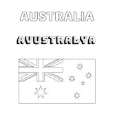 Asya Ülkeleri Bayrağı Çizme ve Boyama Kitabı - 6