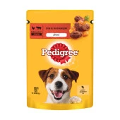 Pedigree Sığır Tavuk Jöle Yaş Mama 85 Gr - 1