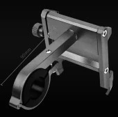 FORTE GT 2084-10 Ayarlı Yüksek Kalite Alüminyum Bisiklet Gidon Telefon Tutacağı - 2