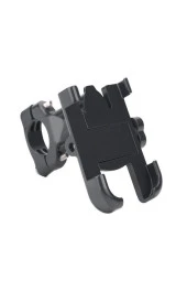FORTE GT 2084-11 Ayarlı Motosiklet Bisiklet Telefon Tutucu Navigasyon Gidon Uyumlu - Siyah - 1