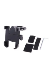 FORTE GT 2084-11 Ayarlı Motosiklet Bisiklet Telefon Tutucu Navigasyon Gidon Uyumlu - Siyah - 5