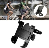 FORTE GT 2084-12 Ayarlı 4 Köşe Destekli Alüminyum Bisiklet Motosiklet Gidon Telefon Tutacağı - 9