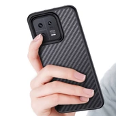 Vendas Xiaomi Mi 13 Kılıf Aramid Karbon Fiber Magsafe Özellikli Wlons Radison Kapak - 8