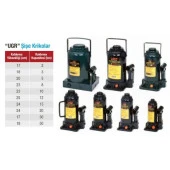 UGR 15 Ton Şişe Kriko - Araba - Tekne - Kamyon - Minibüs - Makine Yük Kaldırma - 5