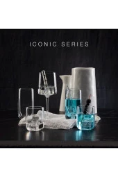 Paşabahçe iconic 38 parça kadeh su meşrubat bardağı çeyiz seti takımı thumbnail 3