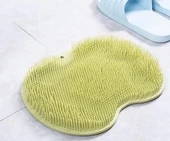 Pratik Vantuzlu Banyo Sırt Fırçası ve Masaj Matı - 3