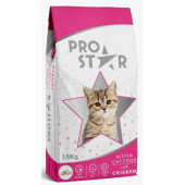 Pro Star Kitten Tavuklu Yavru Kedi Maması - 1