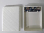 Dörtlü 18650 Pil Uyumlu Boş Power Bank Kutusu 5V/2.1A (Pilsiz) Beyaz - 1