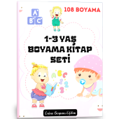 1-3 Yaş Boyama Kitap Seti (3 Kitap) - 1
