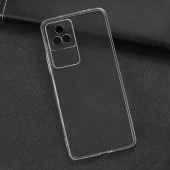 Xiaomi Poco F4 Kılıf Zore Kamera Korumalı Şeffaf Süper Silikon Kapak - 3