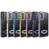 Samsung Galaxy A04S Kılıf Kamera Korumalı Logo Gösteren Zore Omega Kapak - 3