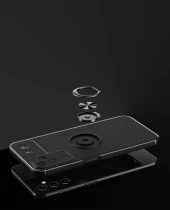 Samsung Galaxy A34 Kılıf Zore Yüzüklü Ravel Silikon Kapak - 3