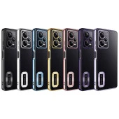 Xiaomi Redmi Note 12 5G Kılıf Kamera Korumalı Logo Gösteren Zore Omega Kapak - 3