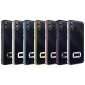 Samsung Galaxy A04E Kılıf Kamera Korumalı Logo Gösteren Zore Omega Kapak - 3