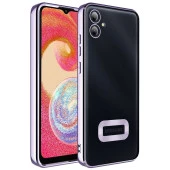 Samsung Galaxy A04E Kılıf Kamera Korumalı Logo Gösteren Zore Omega Kapak - 2