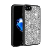 Apple iPhone 8 Kılıf Parlak Taşlı Tasarım Zore Ston Kapak - 1