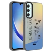 Samsung Galaxy A24 Kılıf Desenli Zore Dragon Sert Kapak - 1