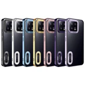 Xiaomi Mi 13 Kılıf Kamera Korumalı Logo Gösteren Zore Omega Kapak - 3