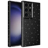 Samsung Galaxy S23 Ultra Kılıf Kamera Korumalı Simli Lüks Zore Koton Kapak - 1