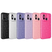 Xiaomi Redmi 12C Kılıf Kamera Korumalı Simli Lüks Zore Koton Kapak - 3